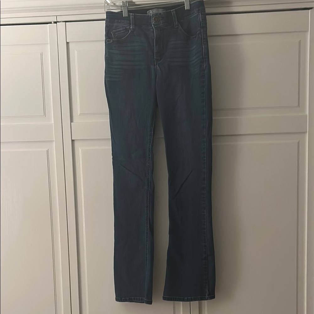 Wit & Wisdom Dark Blue Straight Leg Jeans